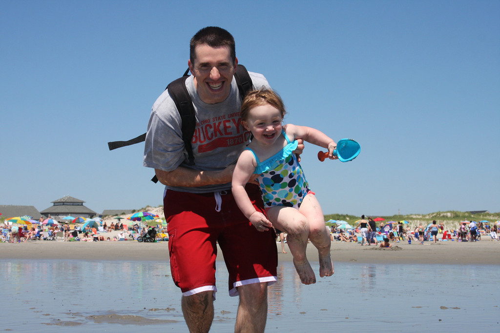 Helena and Doug at the Beach